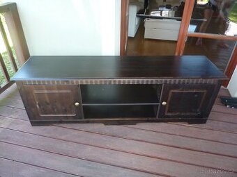 TV komoda/TV stolek - masiv, 175x45 cm