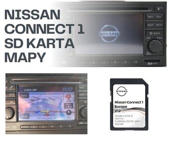 MAPA Nissan Connect 1 v12 2026 + radary