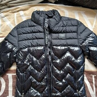 Pánská zimní bunda Dolce & Gabbana černá XL-XXL