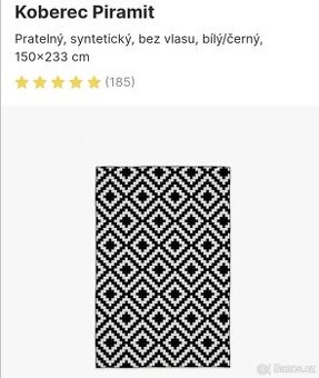 Koberec Piramit nový 150x233 cm