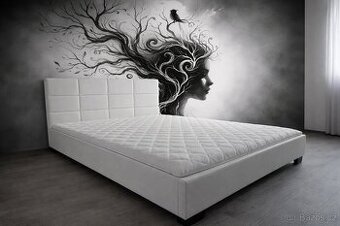Designová postel NOVÁ