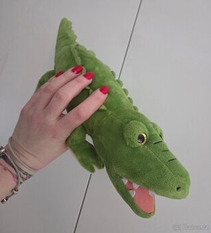 NOVÝ plyšový krokodýl