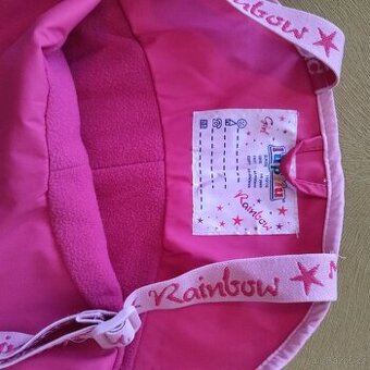 Zateplené nepromokavé kalhoty -vel.110/116