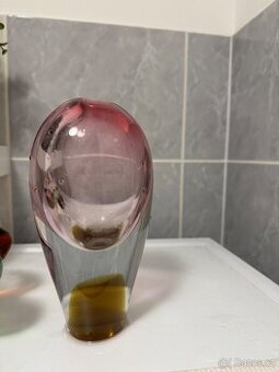 Váza J. Rozinek Borské sklo, 60. léta, Borocrystal