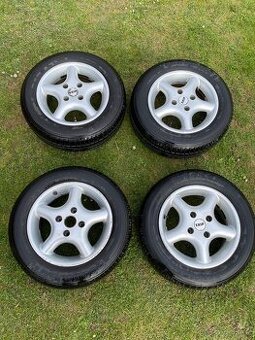 Prodám, Alu R14 včetně pneumatik,185/65R 14