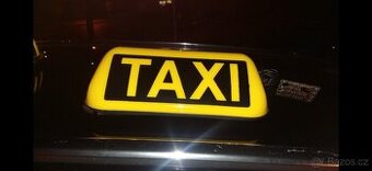 Taxi transparent silný magnet