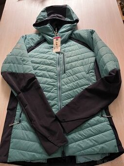 Nová SIMOND Dámská hybridní bunda modro-šedá vel L