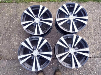 ALU disky 4x100 R15 elektrony 4 x 100 15 ALU ráfky.