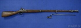 Vojenská puška vzor 1842 s bodákom - 1