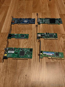 Starší AGP PCI karty