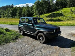 Korando 4x4, klima, tažné, jen 163tkm