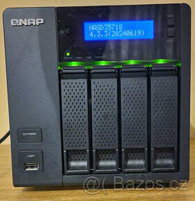 QNAP TS-419P II 4-BAY + 4x 3TB HDD Seagate