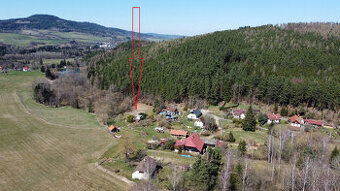 Prodej zahrady v Janovicích u Sušice 782 m2