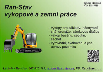 Výkopové a zemní práce