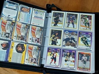 Velké album NHL kartiček - Jágr, Hašek, Růžička, Gretzky...