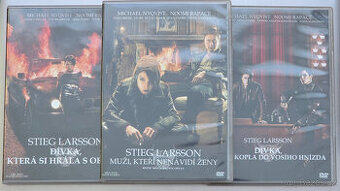 MILÉNIUM kolekce (3 DVD, CZ dabing) Noomi Rapace