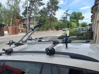 Příčníky originál Škoda a nosiče kol Škoda