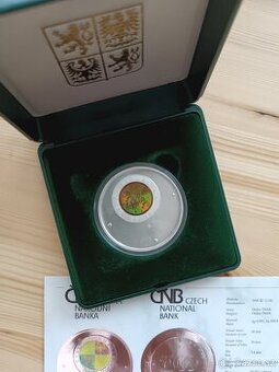 2000kč konec Milénia 2000 ČNB Bimetal
