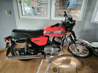 Jawa 350/634-5 (konopnice) chromka. WAPE-zapalování