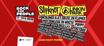Linkin Park na festivalu Rock for People 3x
