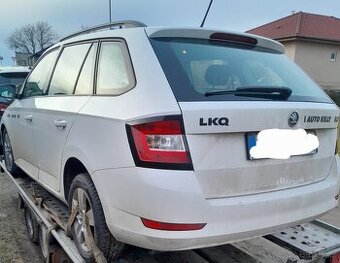 nd ze škoda fabia 3, 999TSI 81kW, bílá, sv.modrá