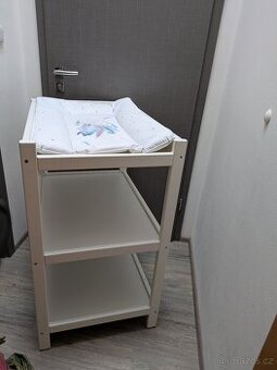 Přebalovací pult Klups + přebalovací měká podložka