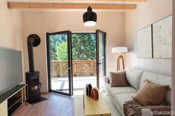 Rekreační apartmán 3+kk, bazén, sauna, Kaď, Chaty Na Rybárně
