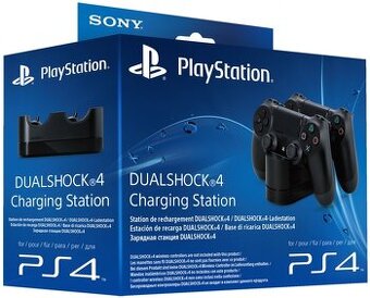 dobíjecí stojánek sony na dva ovladače playstation ps4 nabij