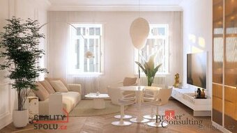 Prodej, byty/3+1, 73.5 m2, Karlínské náměstí 225/8, Karlín, 