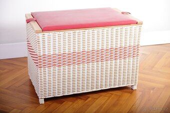 Retro bedna krabice koš na prádlo 2ks