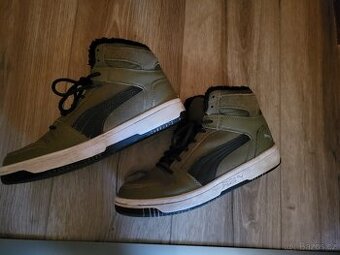 Zimní kotníkové chlapecké boty PUMA