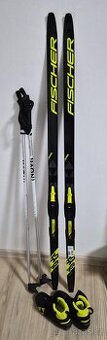 Dětské běžky Fischer 140 cm + hůlky 110 cm + boty Fischer