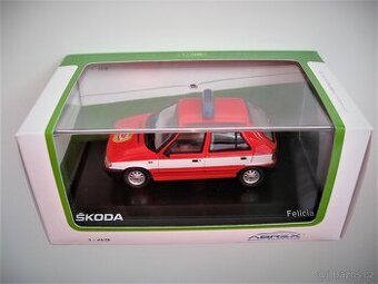 Model ŠKODA Felicia (1994) "HASIČI ČR" Abrex 1/43