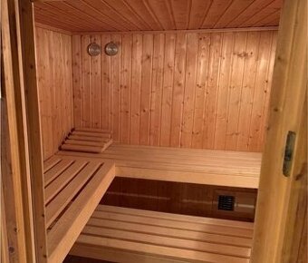 Finská sauna Knüllwald 203x203cm