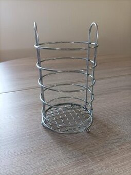 stojan na příbory nerez kulatý