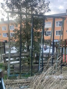 Stojan na deskový materiál a okna 2 kusy