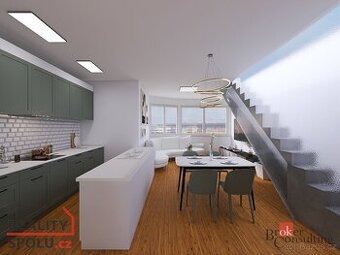 Prodej, byty/4+kk, 132.9 m2, Heydukova 1220/16, Libeň, 18000