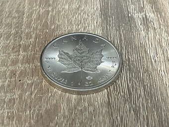 Stříbrná investiční mince 1 oz Canada Maple Leaf