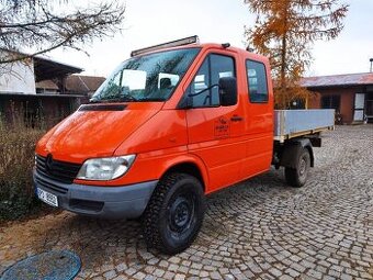 Mercedes sprinter 316 2,7CDI 4X4 nosič výměnných nástaveb