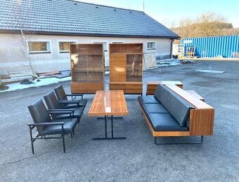 Retro křesla stolek pohovka Belmondo 69. léta