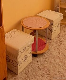2x podsedaky/taburety