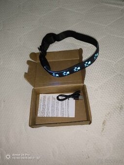 Obojek na psa svítící nabíjecí - 1