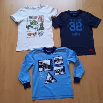 Chlapecká trička vel. vel. 110/116