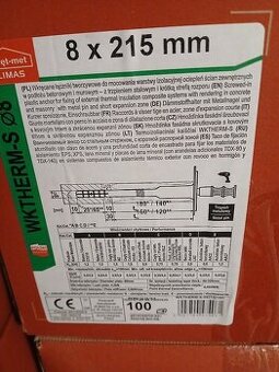 Wkret hmoždinka do zateplení