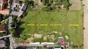 Prodej, pozemky/bydlení, 2174 m2, Smědčice, Rokycany [ID 489