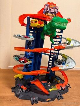 Hot Wheels Ultimate garáž s dinosaurem