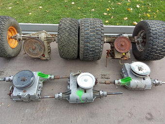 Převodovka na zahradní traktor manuální