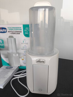 NOVÝ CHICCO ohřívač lahví a sterilizátor lahví 2v1