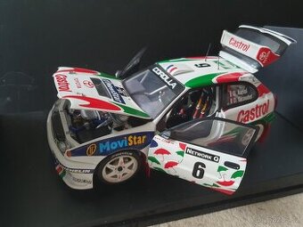 Toyota Corolla wrc 1:18 rally Autoart RAC rally Auriol