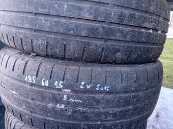 Pneu 185/60 R15,letní,2x,5mm